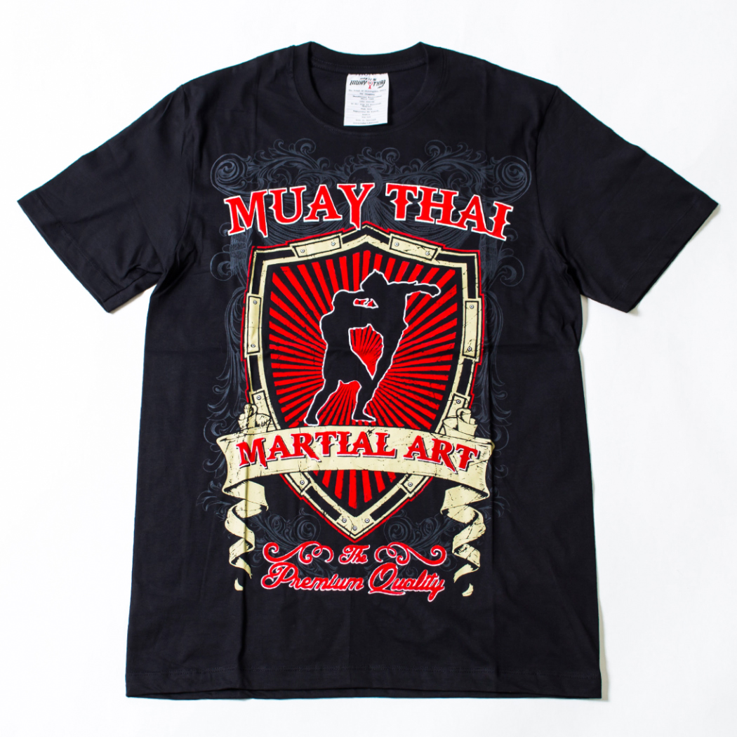 Muay Thai ムエタイ プリントTシャツ メンズ/レディース/半袖/半そで/カットソー/デザイン jet-0003