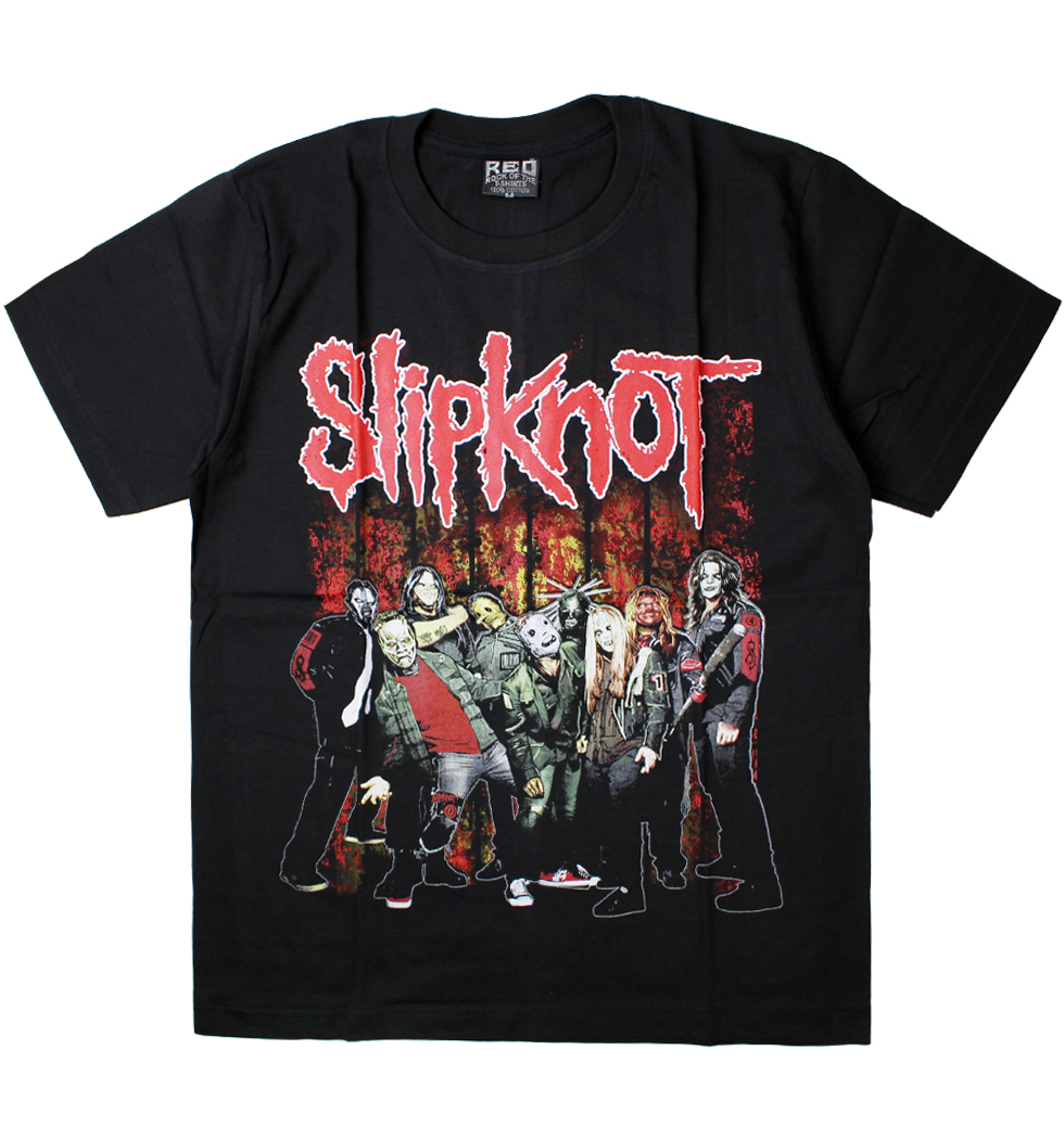 ロックTシャツ Slipknot スリップノット メンバー reo-0004