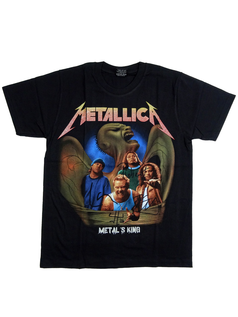 ロックTシャツ Metallica メタリカ Metal's King reo-0130