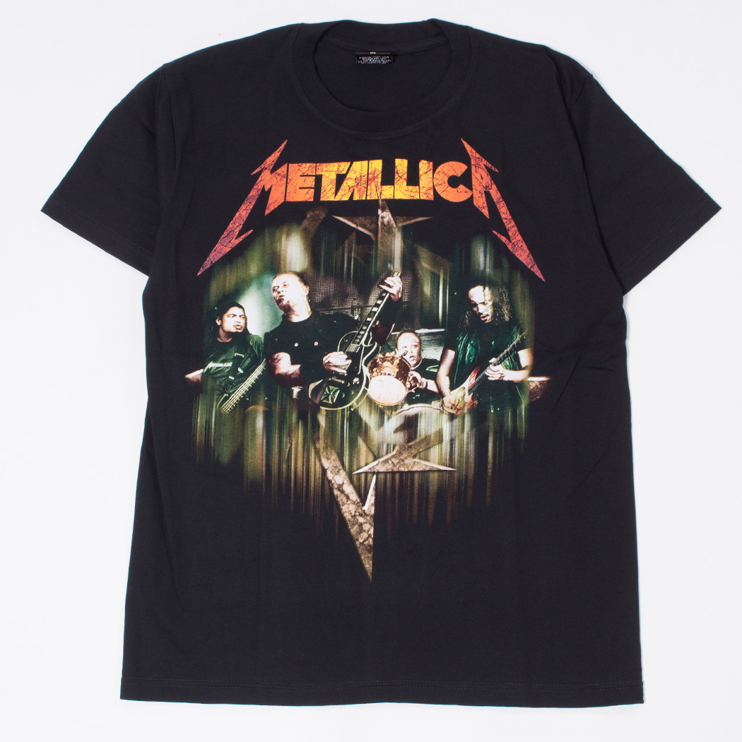 ロックTシャツ Metallica メタリカ メンバー セッション reo-0132