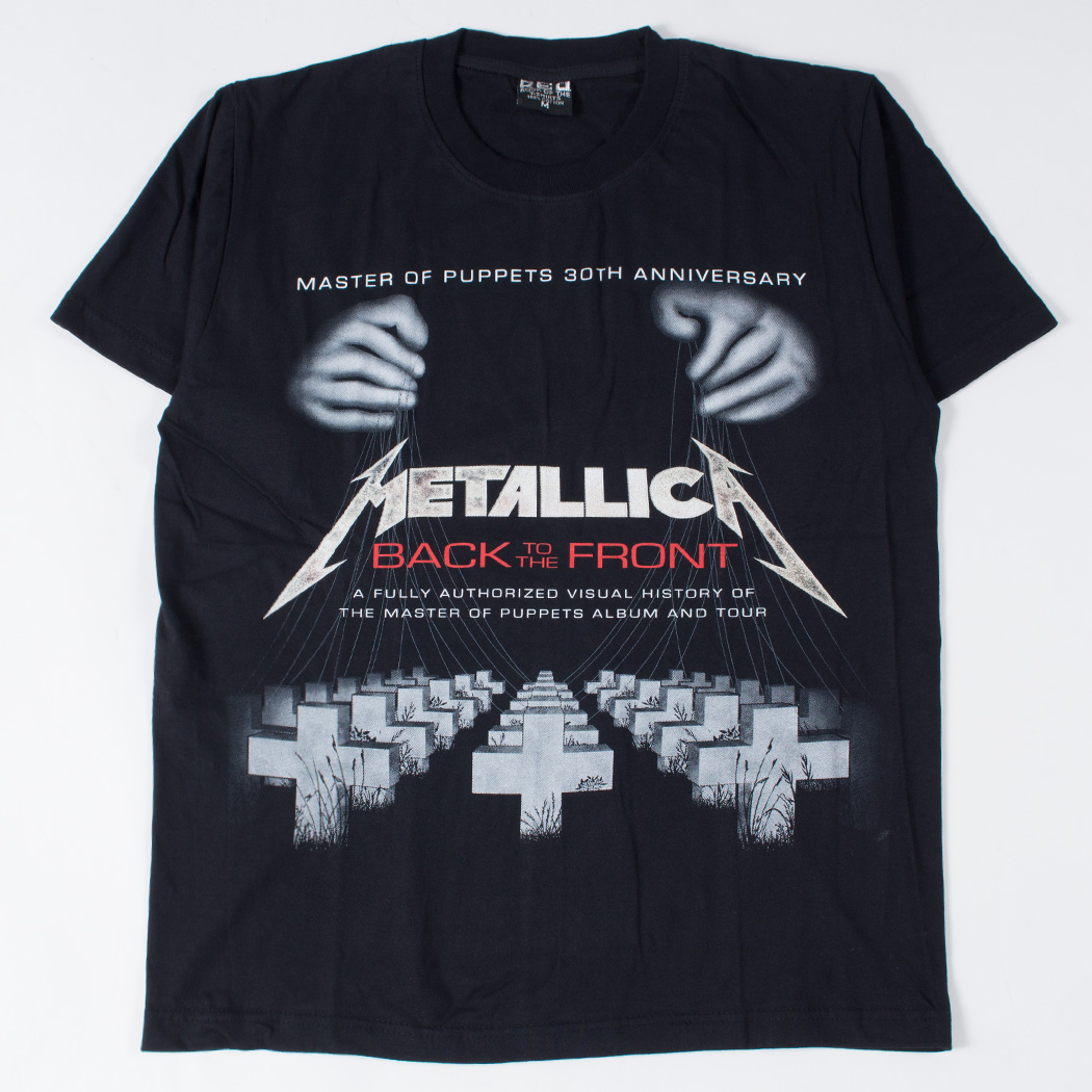 ロックTシャツ Metallica メタリカ BACK TO THE FRONT reo-0313