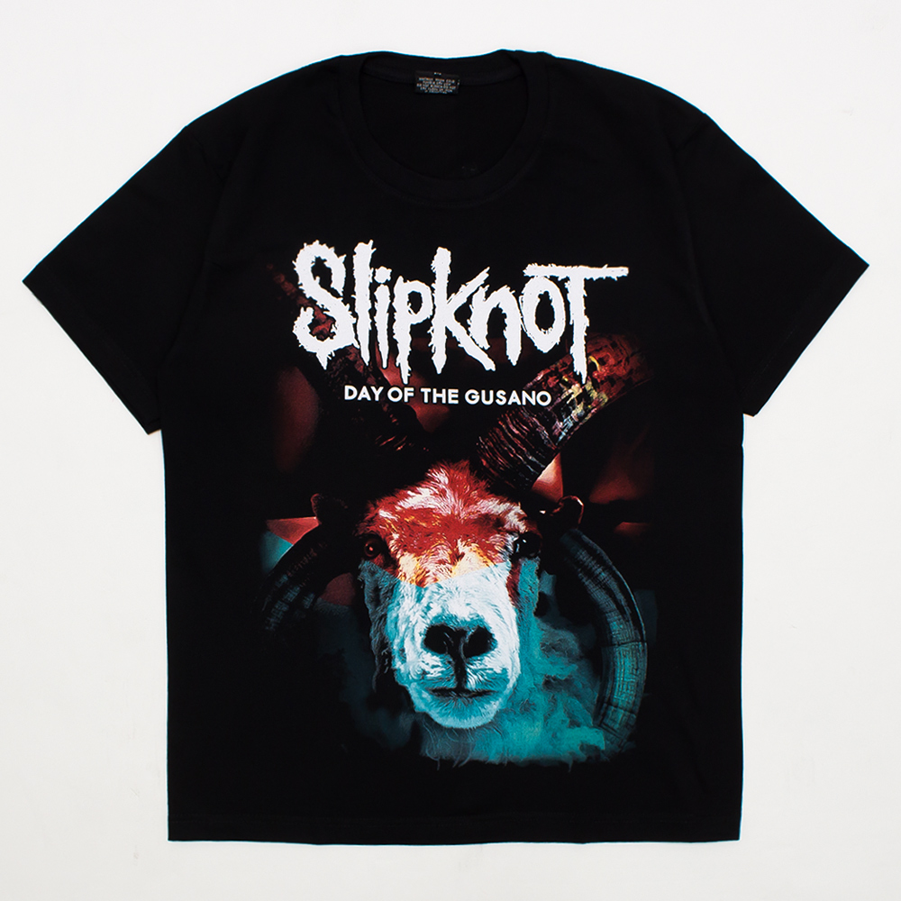 ロックTシャツ SlipKnot スリップノット DAY OF THE GUSANO reo-0331
