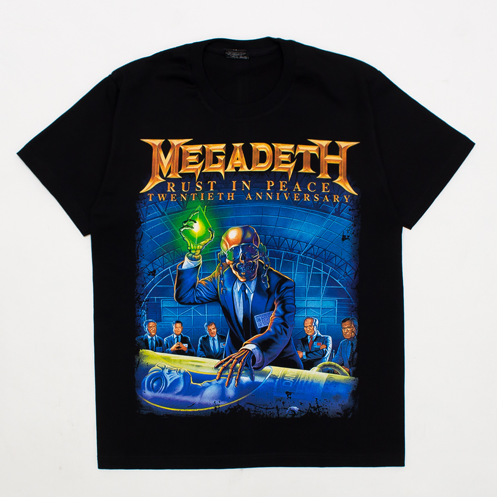 ロックTシャツ MEGADETH メガデス RUST IN PEACE reo-0334 | アパレル