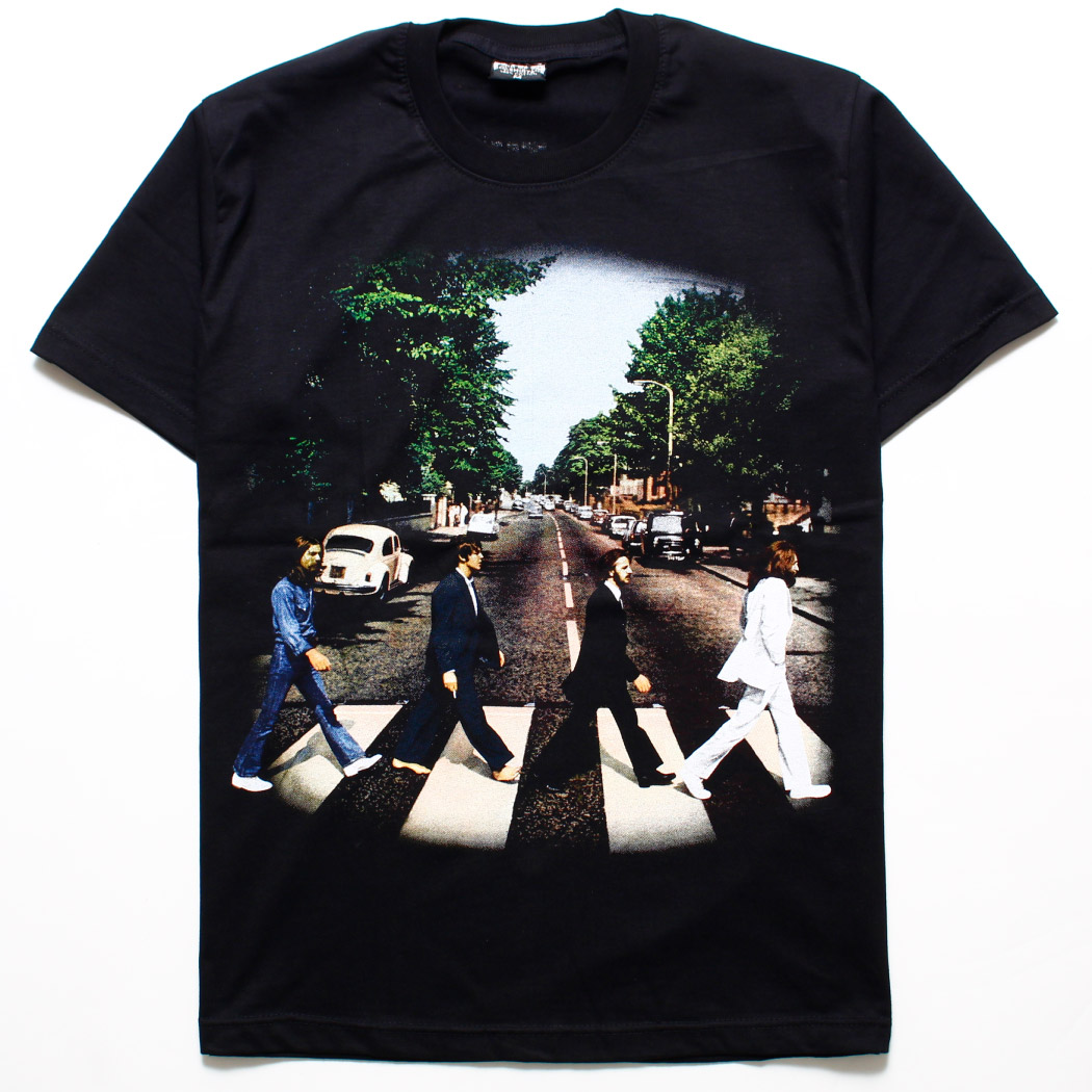 ロックTシャツ The Beatles ザ ビートルズ Abbey Road reo-0344