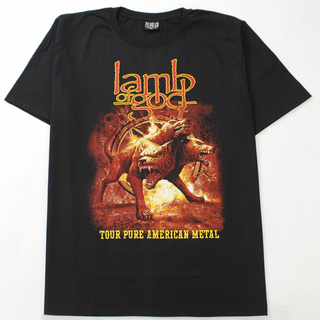 ロックTシャツ Lamb of God ラム・オブ・ゴッド reo-0361