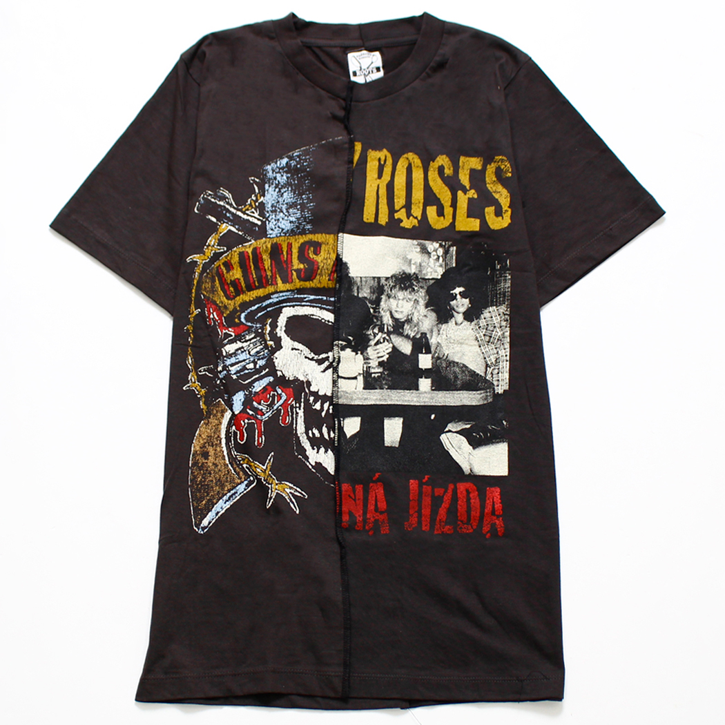 リメイクTシャツ Guns N' Roses ガンズ・アンド・ローゼズ rot-1001