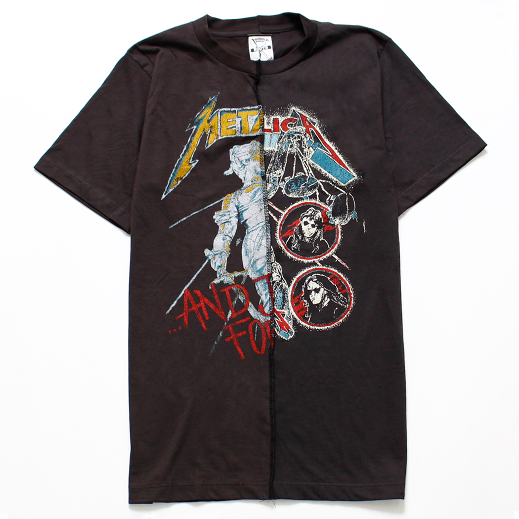リメイクTシャツ Metallica メタリカ rot-1003