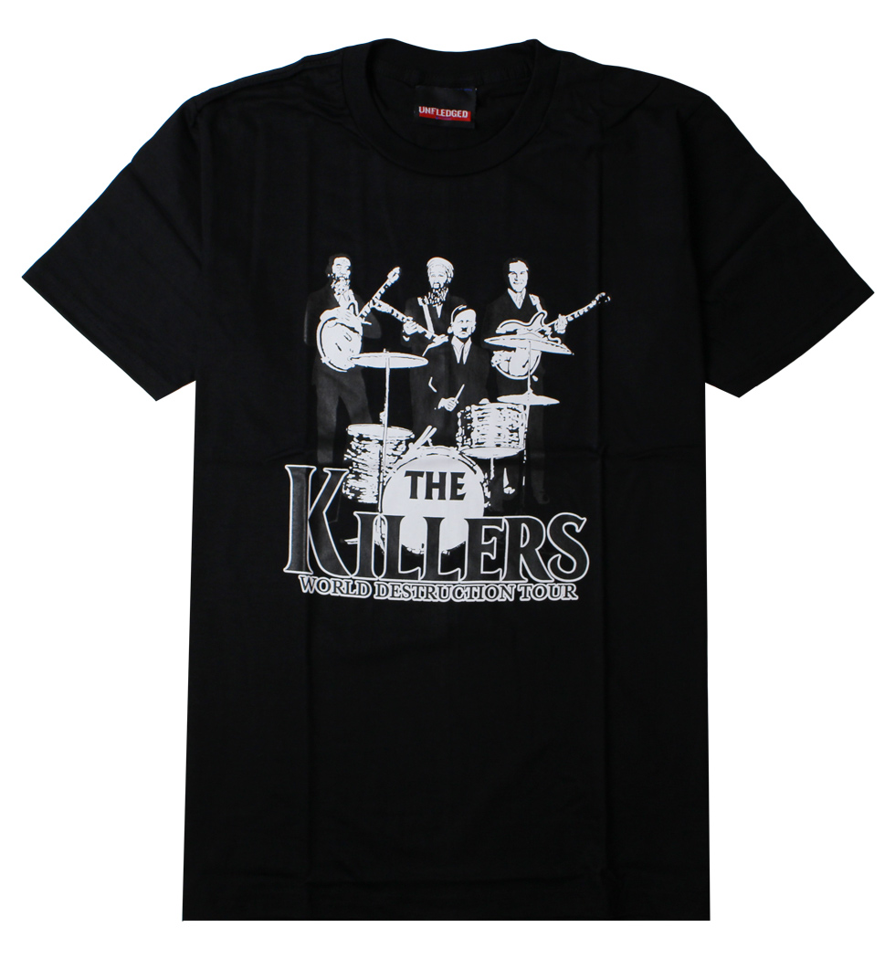 ロックTシャツ The Killers World destruction tour urt-0010(unf-)