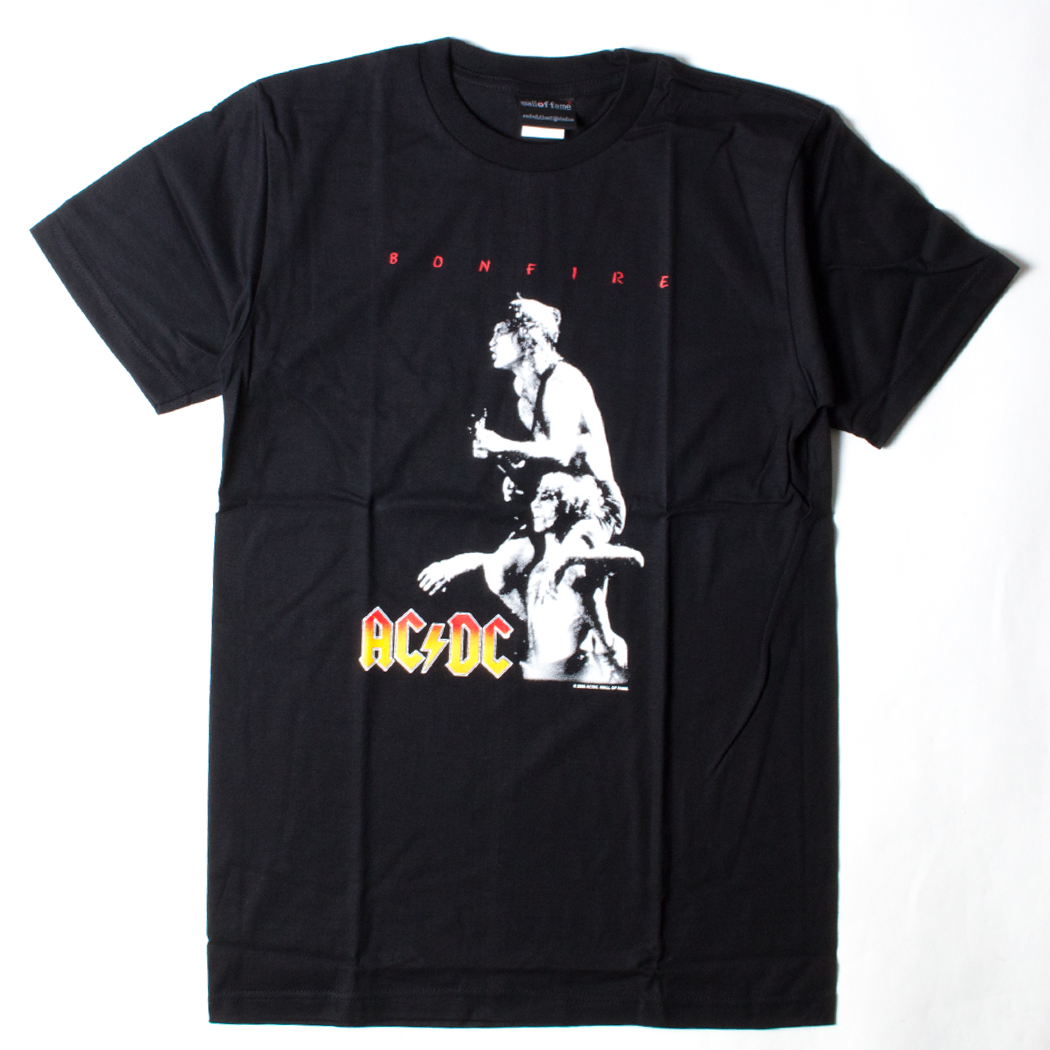 ロックTシャツ AC/DC エーシーディーシー BONFIRE wft-0002