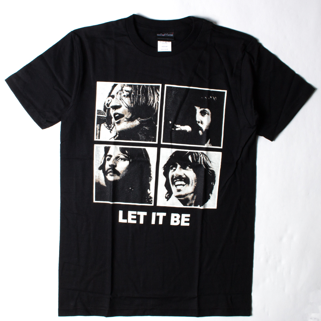 ロックTシャツ The Beatles ザ ビートルズ Let It Be wft-0024