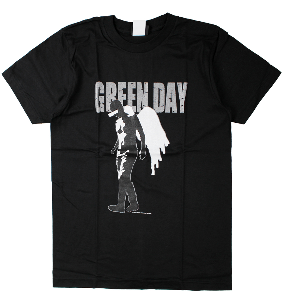 ロックTシャツ Green Day グリーンデイ 天使 wft-0137