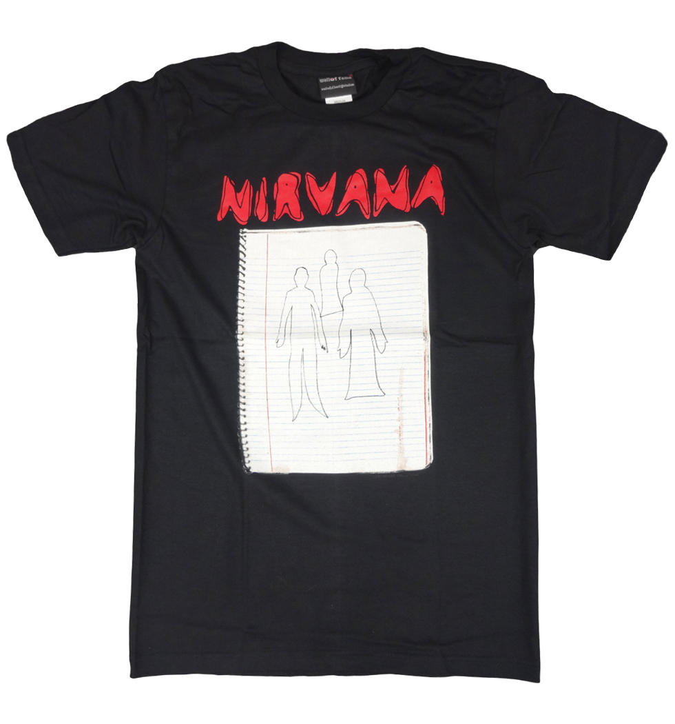 ロックTシャツ Nirvana ニルヴァーナ ノートブック wft-0240