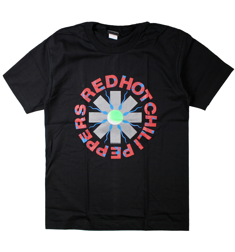 ロックTシャツ Red Hot Chili Peppers レッド ホット チリ ペッパーズ アスタリスク×スペルマ wft-0346