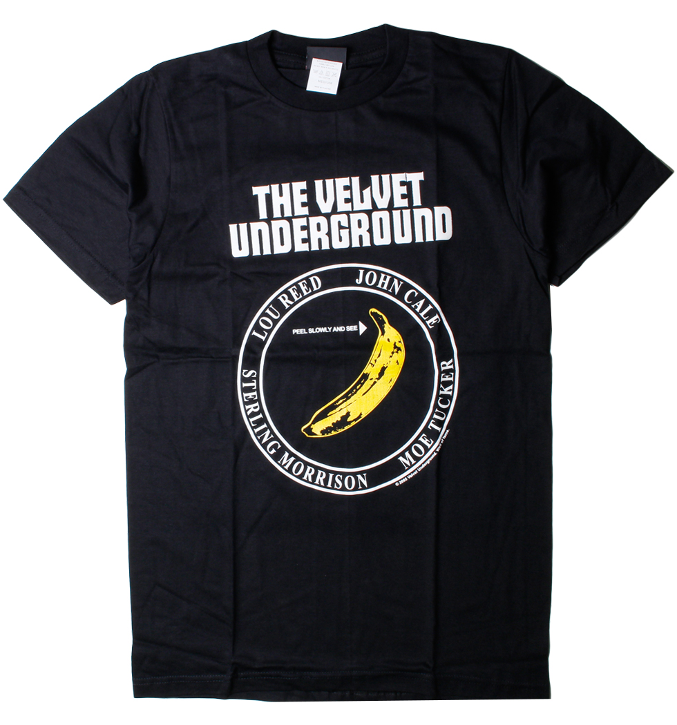 ロックTシャツ The Velvet Underground & Nico ザ ベルベット アンダーグラウンド サークルバナナ wft-0451