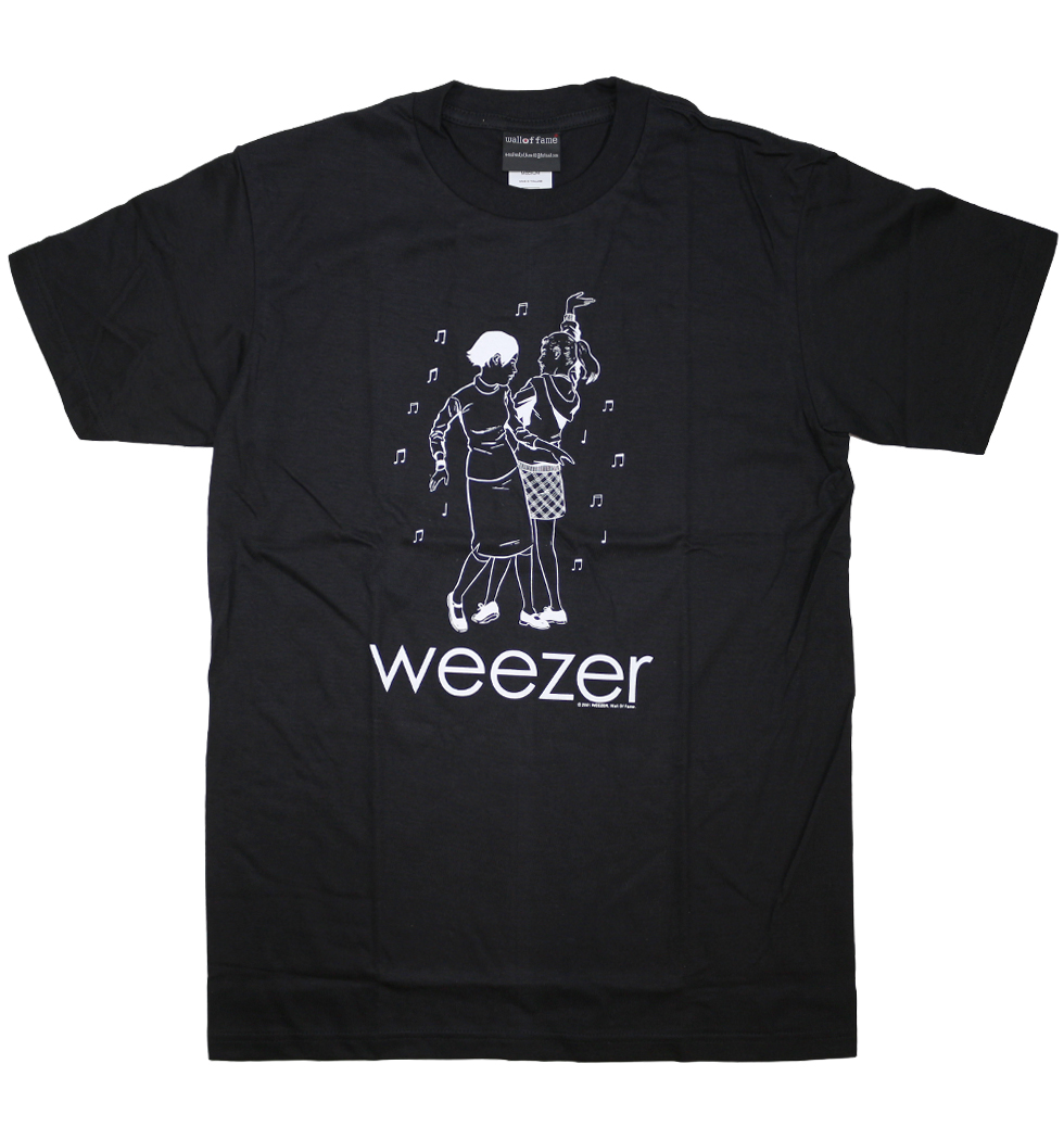 ロックTシャツ Weezer ウィーザー ダンス wft-0455