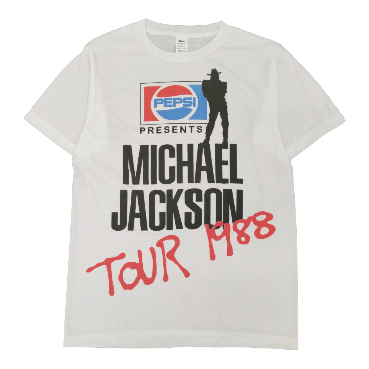 『入手困難』マイケル・ジャクソン 1988 ツアーTシャツ着丈67cm