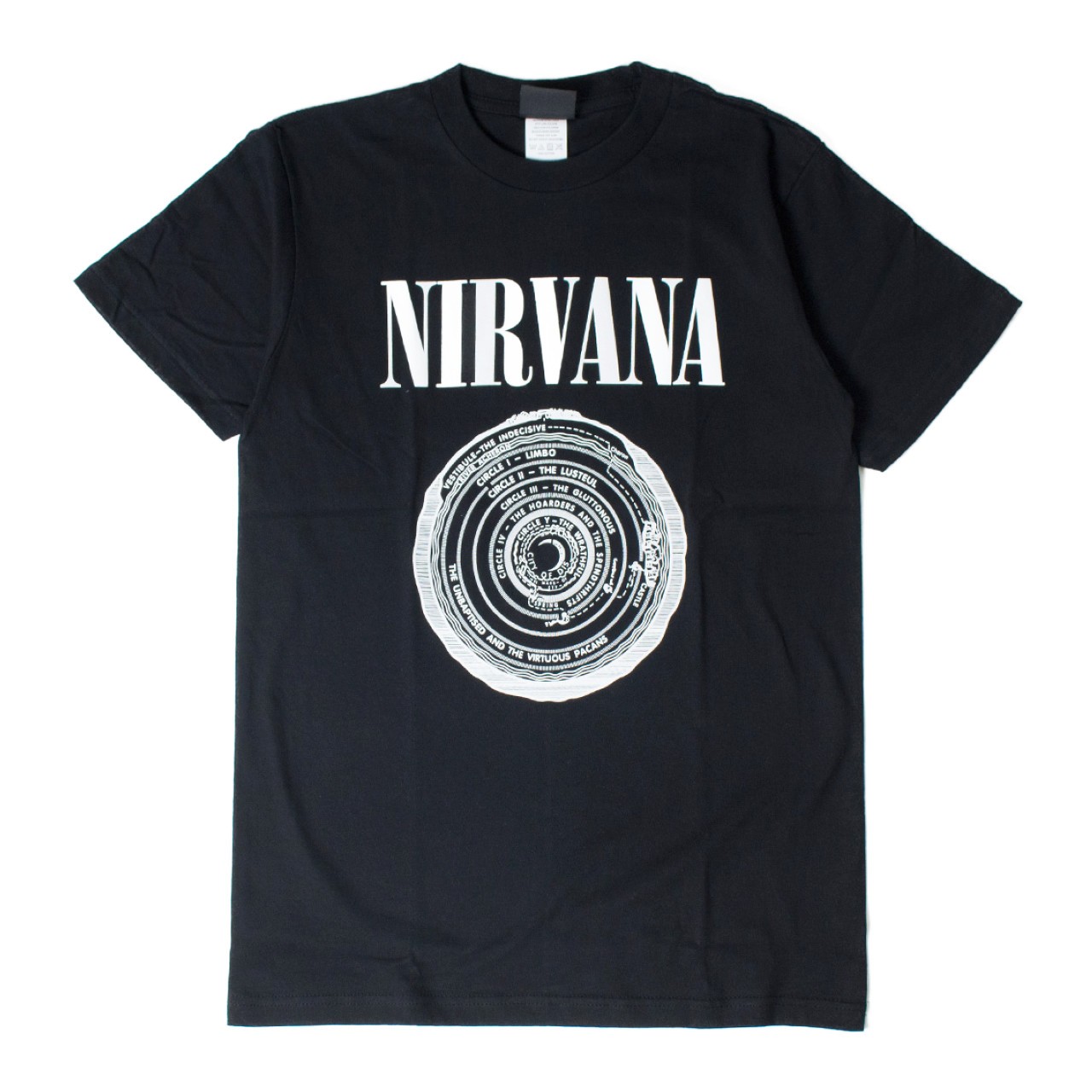 ロックTシャツ Nirvana ニルヴァーナ サークル gts-0320