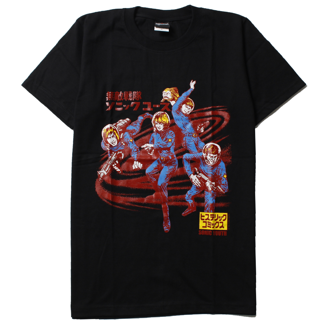 ロックTシャツ SONIC YOUTH ソニック・ユース HYSTERIC COMICS ヒステリック・コミックス バックプリント ag3-0032