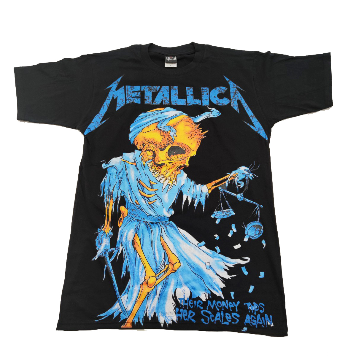 ロックTシャツ オーバープリント Metallica メタリカ ago-0001