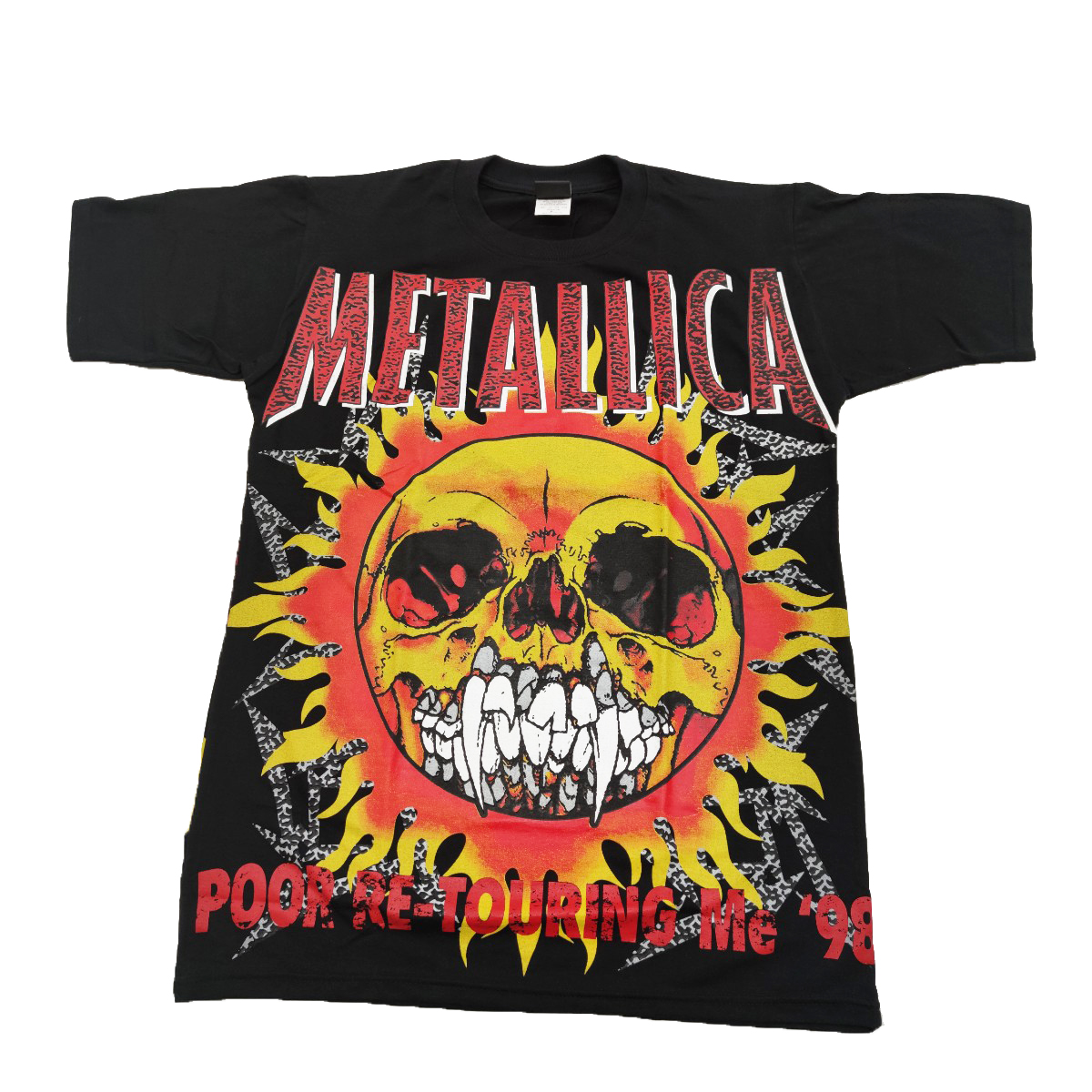 ロックTシャツ オーバープリント Metallica