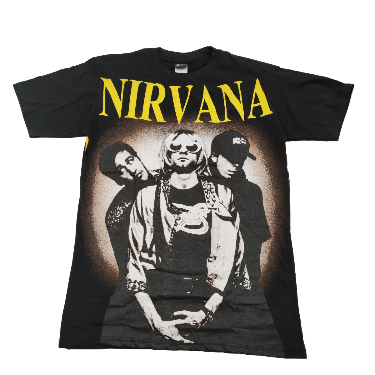 ロックTシャツ オーバープリント NIRVANA